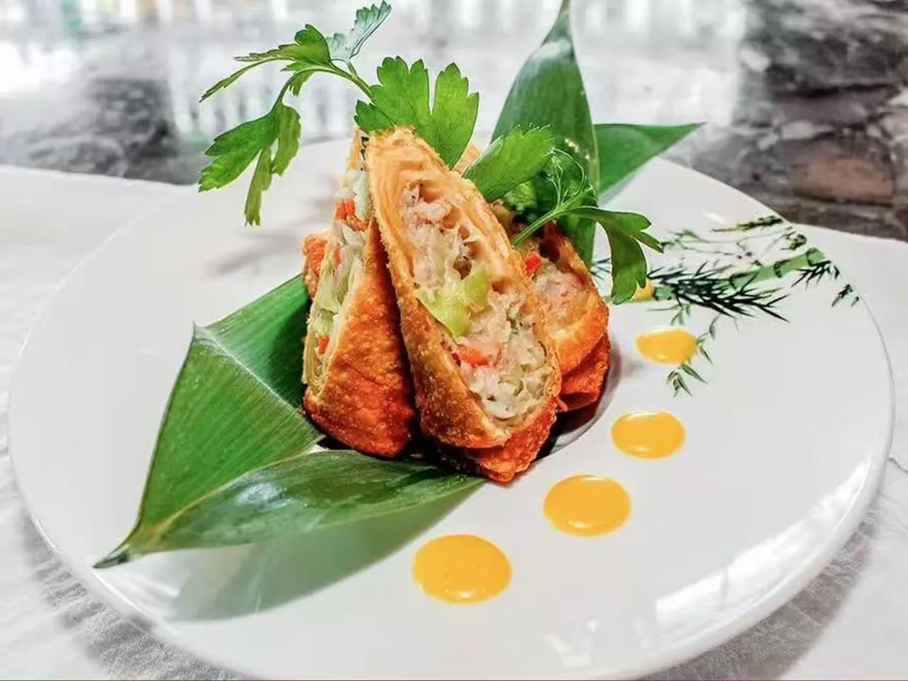 Egg Rolls at Lin's Asian Cafe, Asian Restaurant in Greer