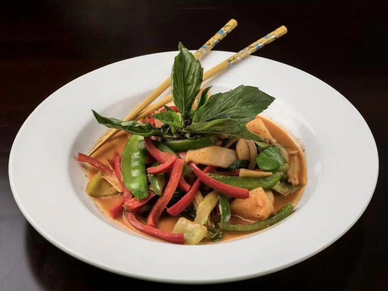 Red Curry at Lin's Asian Cafe, Asian Restaurant in Greer