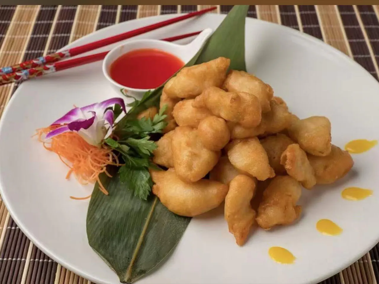 Sweet and Sour Chicken at Lin's Asian Cafe, Asian Restaurant in Greer